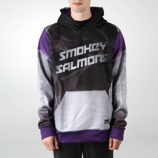 SMOKE - MEN'S HOODIE  - PR045-The Teehive