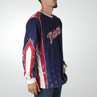 PATRIOTIC - MEN'S CREW LS  - PR066
