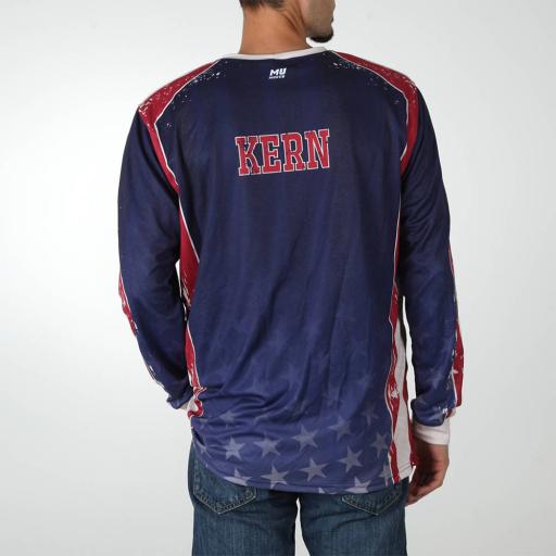 PATRIOTIC - MEN'S CREW LS  - PR066-The Teehive