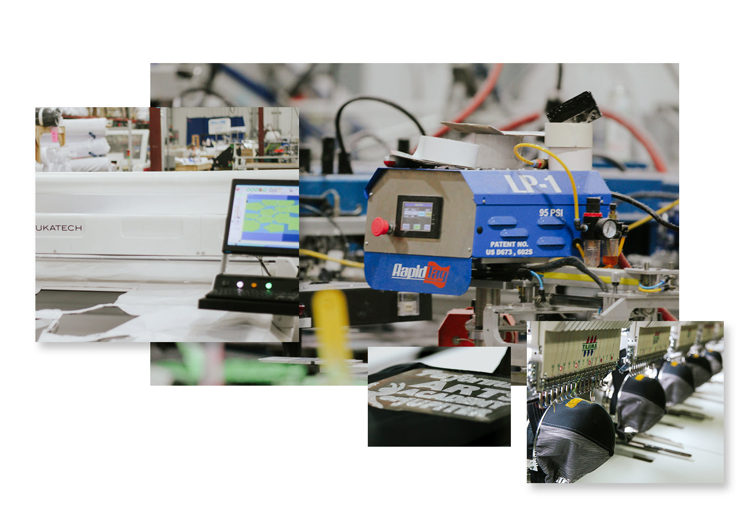 Industry leading technology machines for screen printing, embroidery and dye sublimation