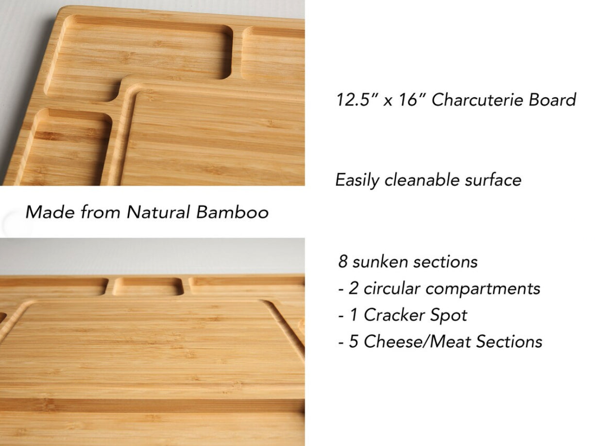 Bamboo Cheese Board: Box of 10-The Teehive