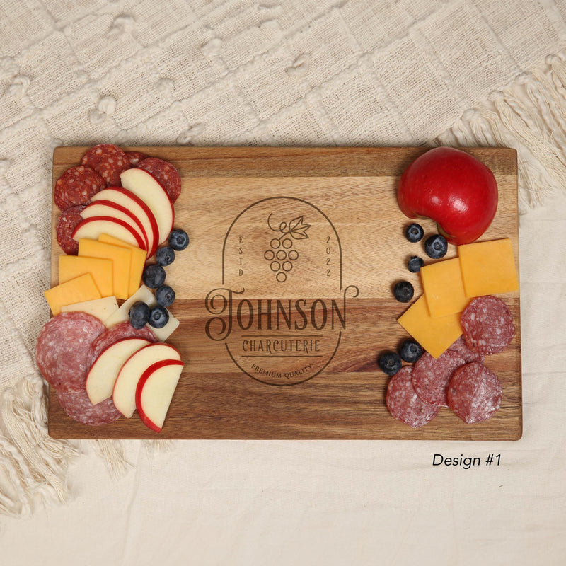 Personalized Acacia Cutting board 15"x9"x0.8" - MY3-5056-The Teehive