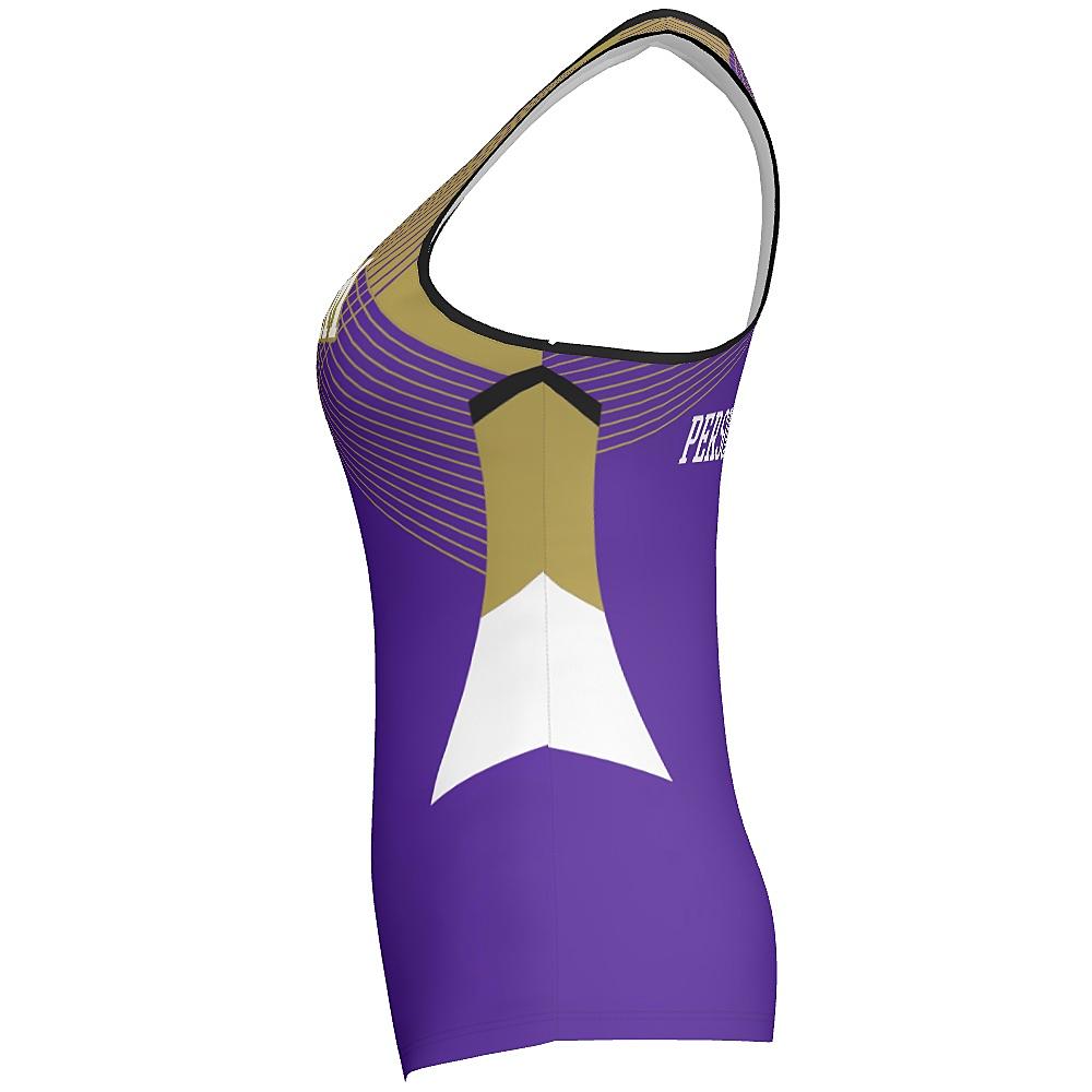 MOVE U Spartans Custom Racerback Fitted Tank Top - VP930M-The Teehive