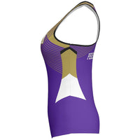 MOVE U Spartans Custom Racerback Fitted Tank Top - VP930M-The Teehive