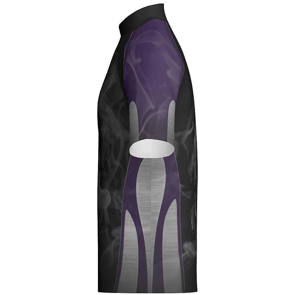 SMOKE - MEN'S 1/4 ZIP SS  - PR110-The Teehive