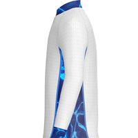 RIPPLES  - MEN'S 1/4 ZIP LS - PR108-The Teehive