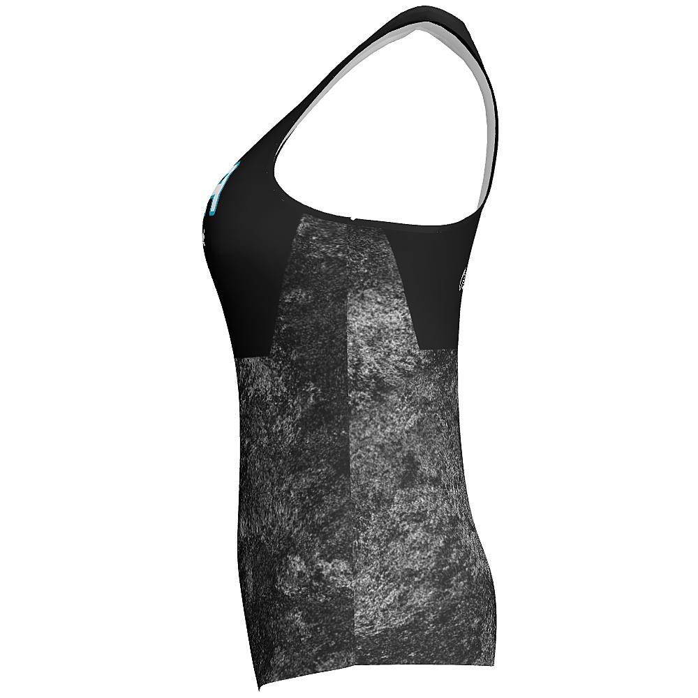 MOVE U Collision Custom Racerback Dance Tank Top-The Teehive