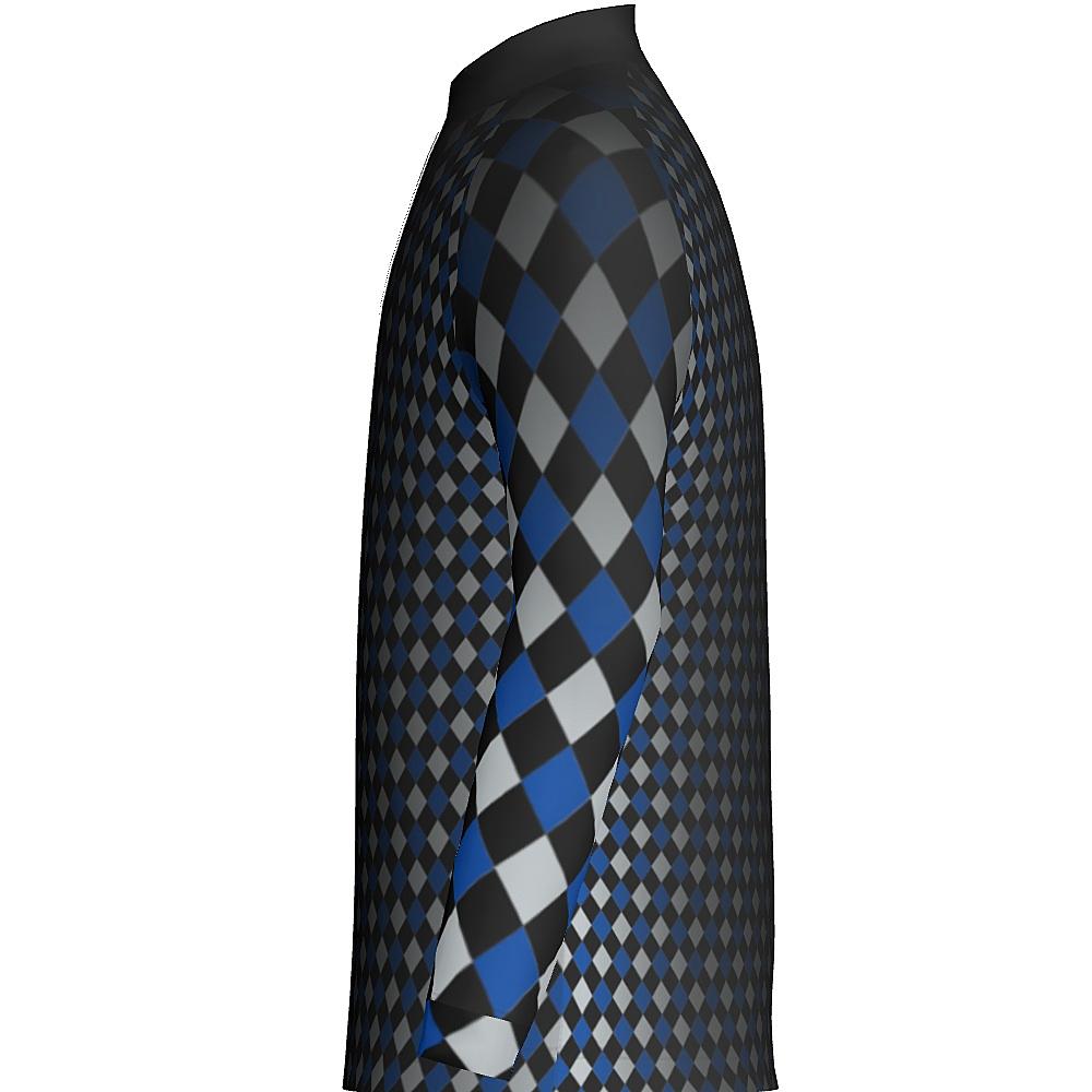 DIAMOND PLATE - MEN'S 1/4 ZIP LS - PR108-The Teehive