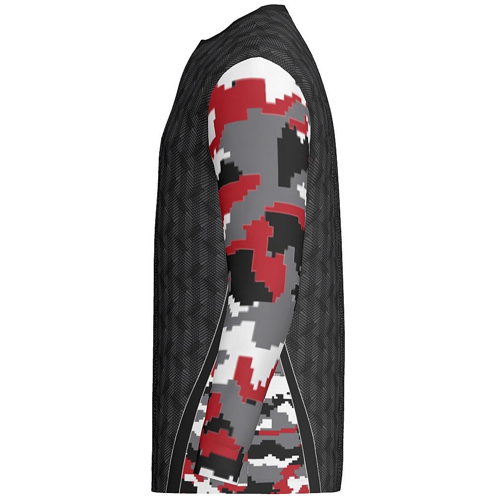 DIGI CAMO - MEN'S CREW LS - PR066-The Teehive