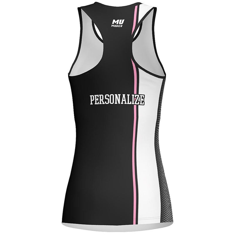 ActiveWear - MOVE U Dynasty Custom Racerback Fitted Tank Top - VP919M