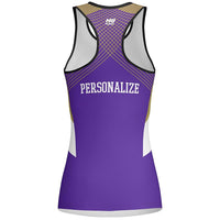 MOVE U Spartans Custom Racerback Fitted Tank Top - VP930M-The Teehive