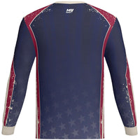 PATRIOTIC - MEN'S CREW LS  - PR066