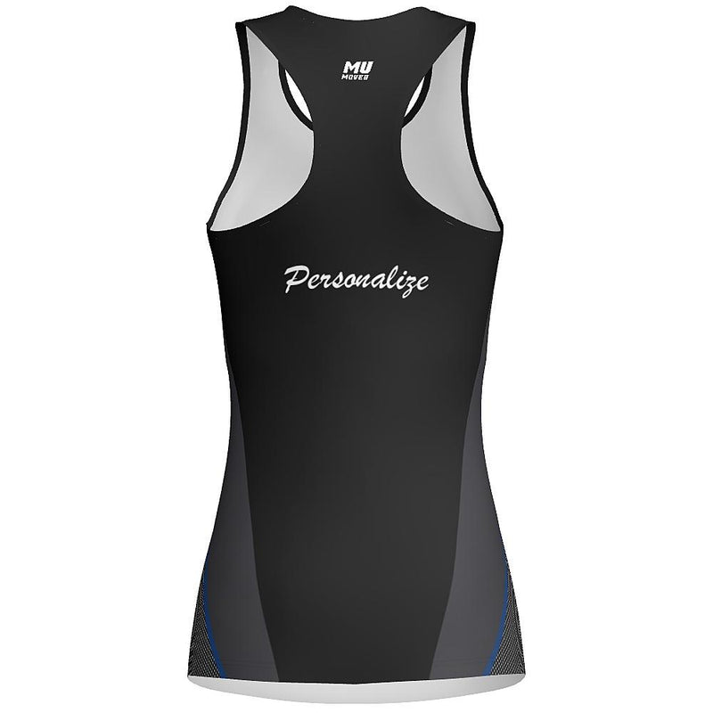 MOVE U Wave Custom Racerback Dance Tank Top-The Teehive
