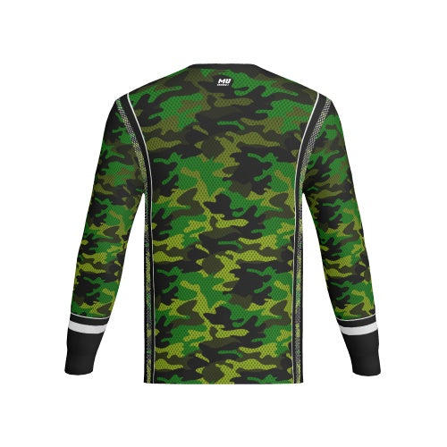 CAMO - MEN'S CREW LS - PR066-The Teehive
