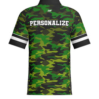 CAMO - J514 Mens Short Sleeve Zipped Polo-The Teehive