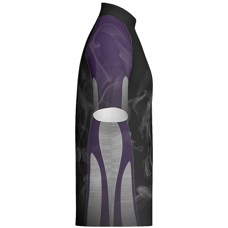 SMOKE - MEN'S 1/4 ZIP SS  - PR110-The Teehive