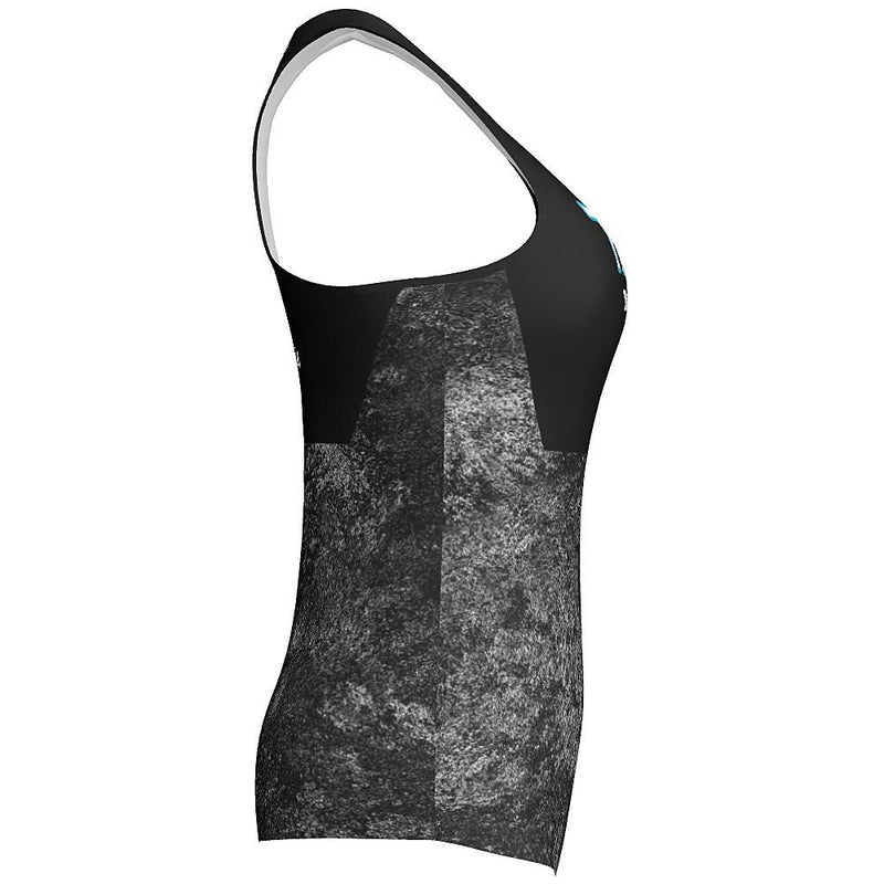 MOVE U Collision Custom Racerback Dance Tank Top-The Teehive