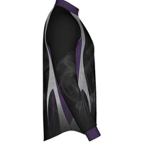 SMOKE - MEN'S FULL ZIP COLLAR JACKET  - PR092-The Teehive