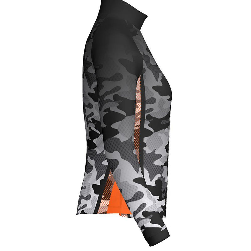 HUNTER - WOMEN'S FULL ZIP COLLAR JACKET - PR174-The Teehive