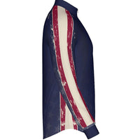 PATRIOTIC - MEN'S FULL ZIP COLLAR JACKET  - PR092-The Teehive