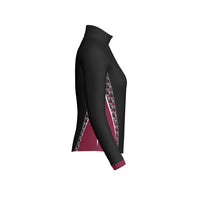 PATTERNED - WOMEN'S FULL ZIP COLLAR JACKET - PR174-The Teehive