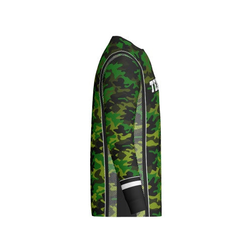 CAMO - MEN'S CREW LS - PR066-The Teehive
