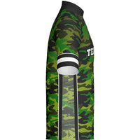 CAMO - J517 Standup Collared Short Sleeve Quarter Zip - Regular-The Teehive