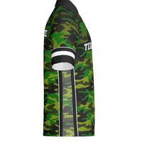 CAMO - J514 Mens Short Sleeve Zipped Polo-The Teehive