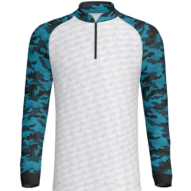 ADVERSARY - MEN'S 1/4 ZIP LS  - PR108-The Teehive