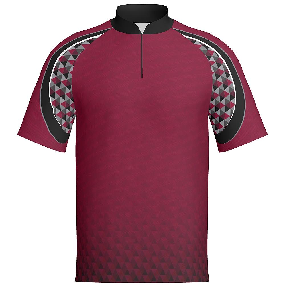 PATTERNED - MEN'S 1/4 ZIP SS - PR110