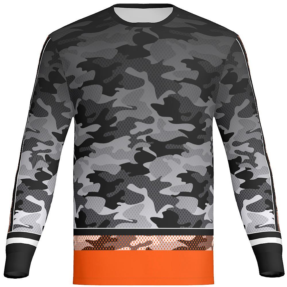 HUNTER - MEN'S CREW LS  - PR066-The Teehive