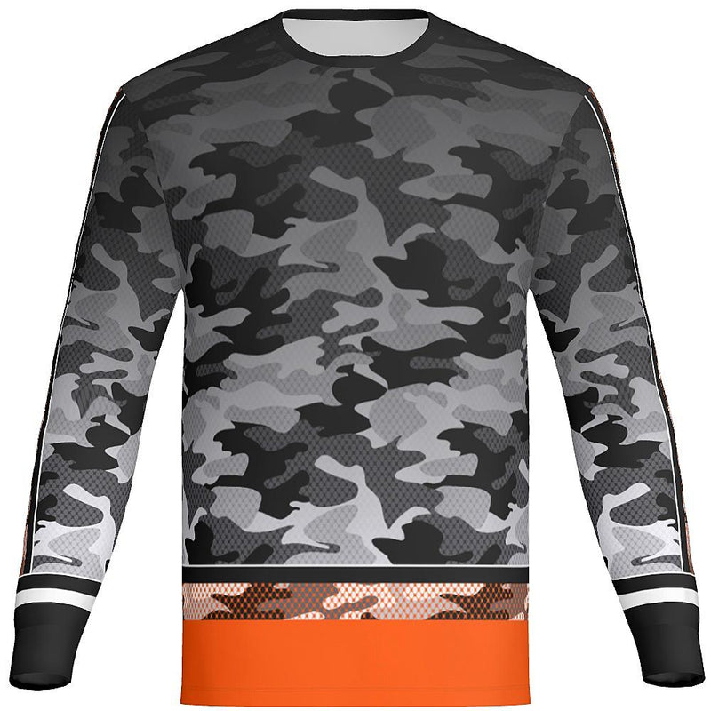HUNTER - MEN'S CREW LS  - PR066-The Teehive