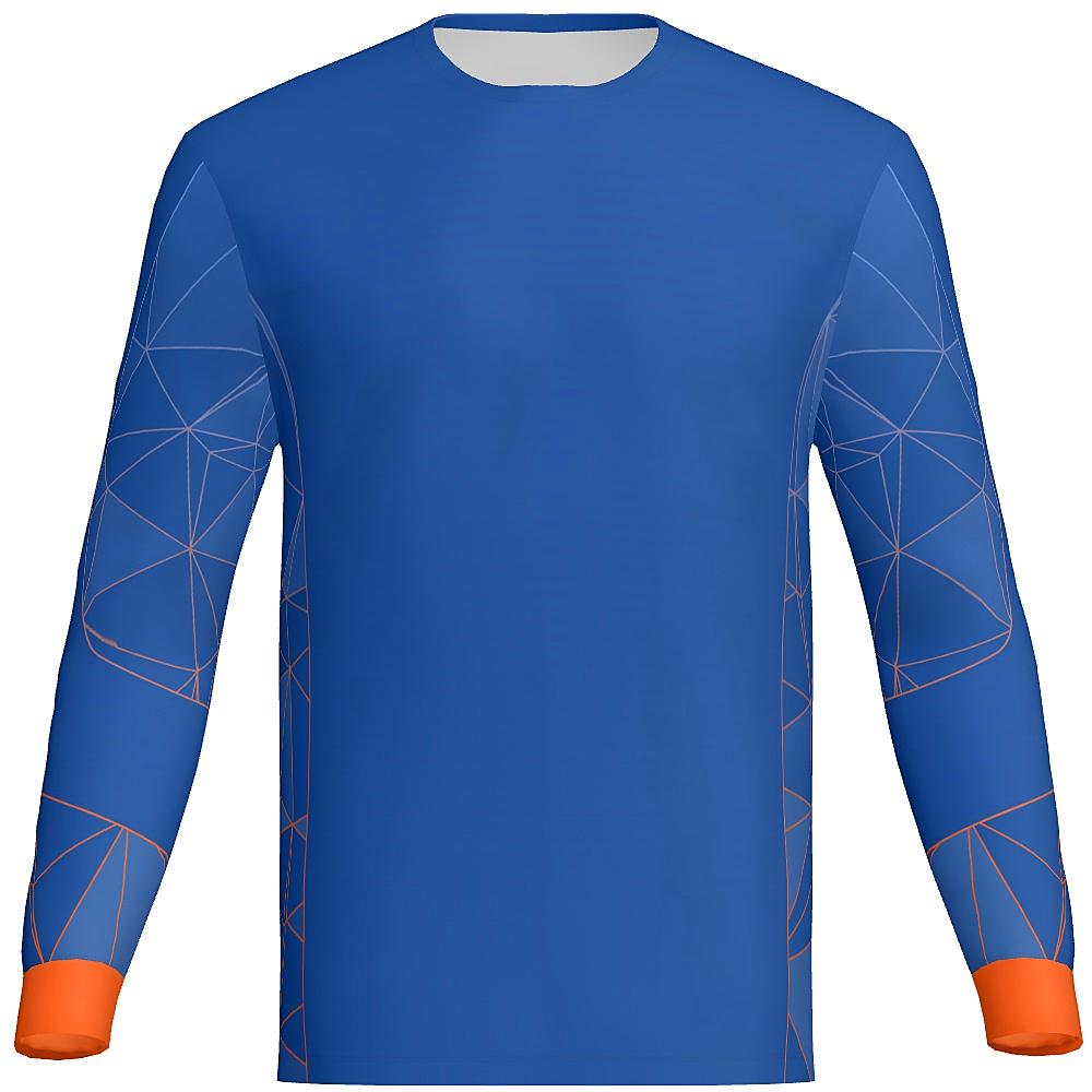 FRACTAL - MEN'S CREW LS  - PR066-The Teehive