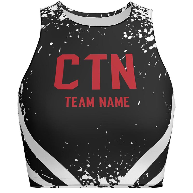MOVE U Legendary Racerback Crop Top - J252-The Teehive