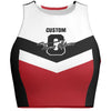 MOVE U Chevron Custom Dance Crop Top-The Teehive