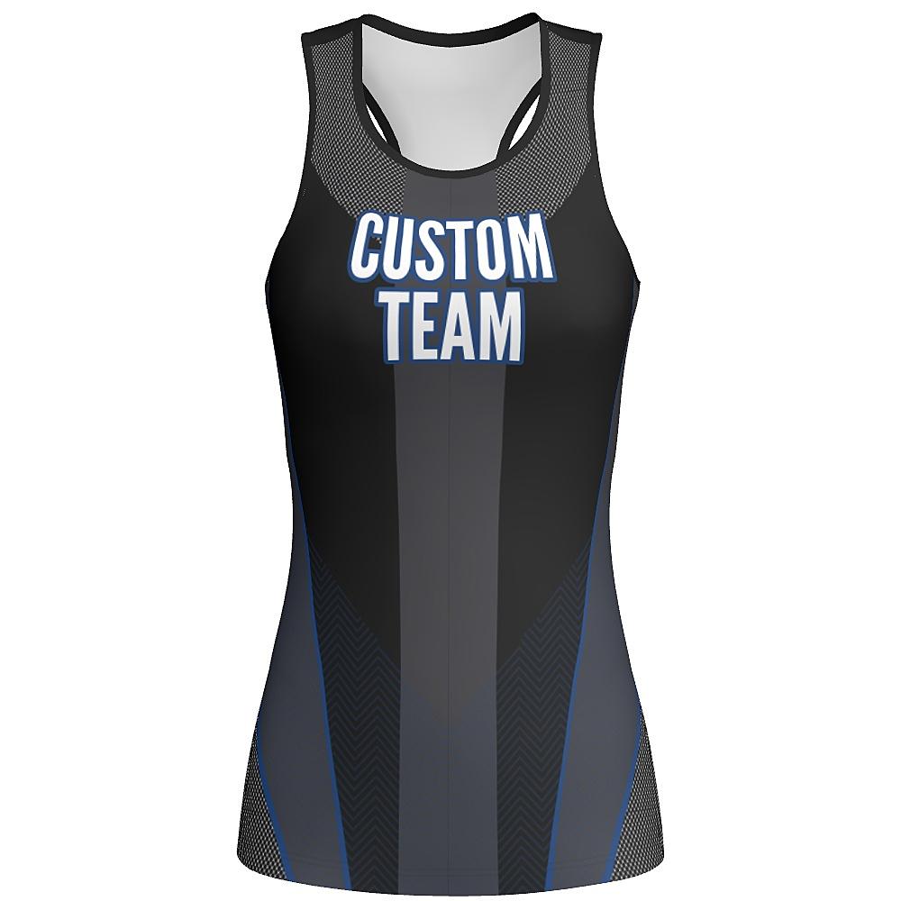 MOVE U Wave Custom Racerback Dance Tank Top-The Teehive
