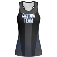 MOVE U Wave Custom Racerback Dance Tank Top-The Teehive