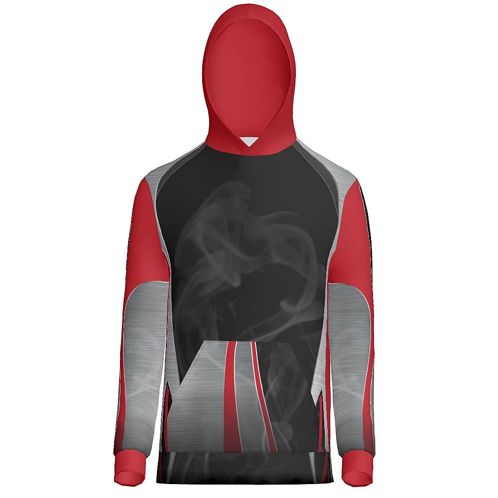 SMOKE - MEN'S HOODIE  - PR045-The Teehive
