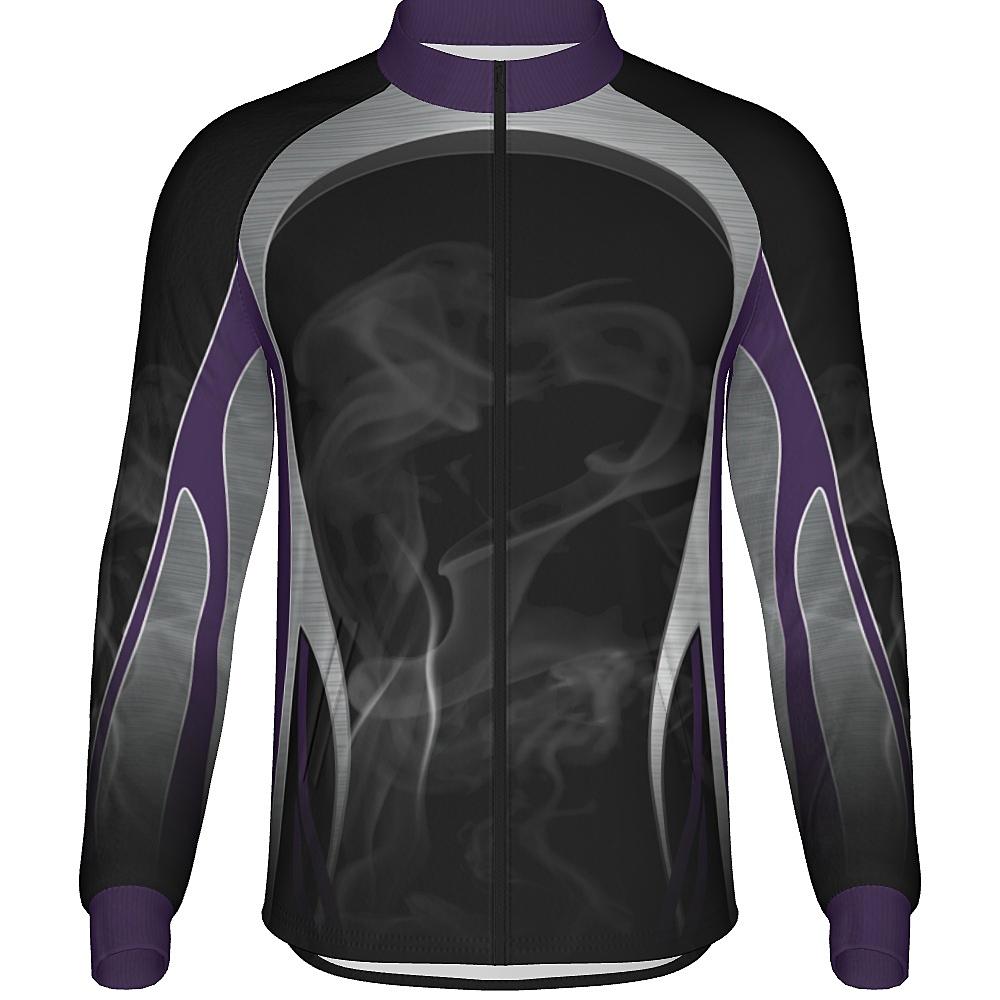 SMOKE - MEN'S FULL ZIP COLLAR JACKET  - J360