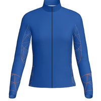 FRACTAL - WOMEN'S FULL ZIP COLLAR JACKET  - PR174-The Teehive