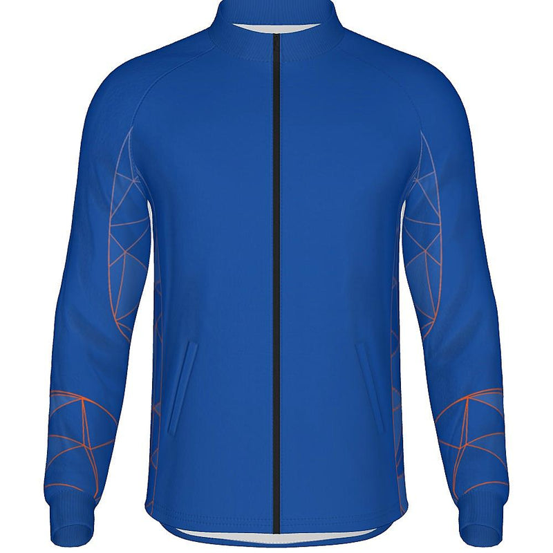 FRACTAL - MEN'S FULL ZIP COLLAR JACKET  - PR092-The Teehive