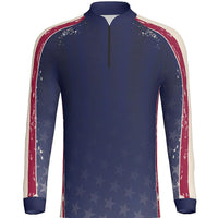 PATRIOT - MEN'S 1/4 ZIP LS  - PR108-The Teehive