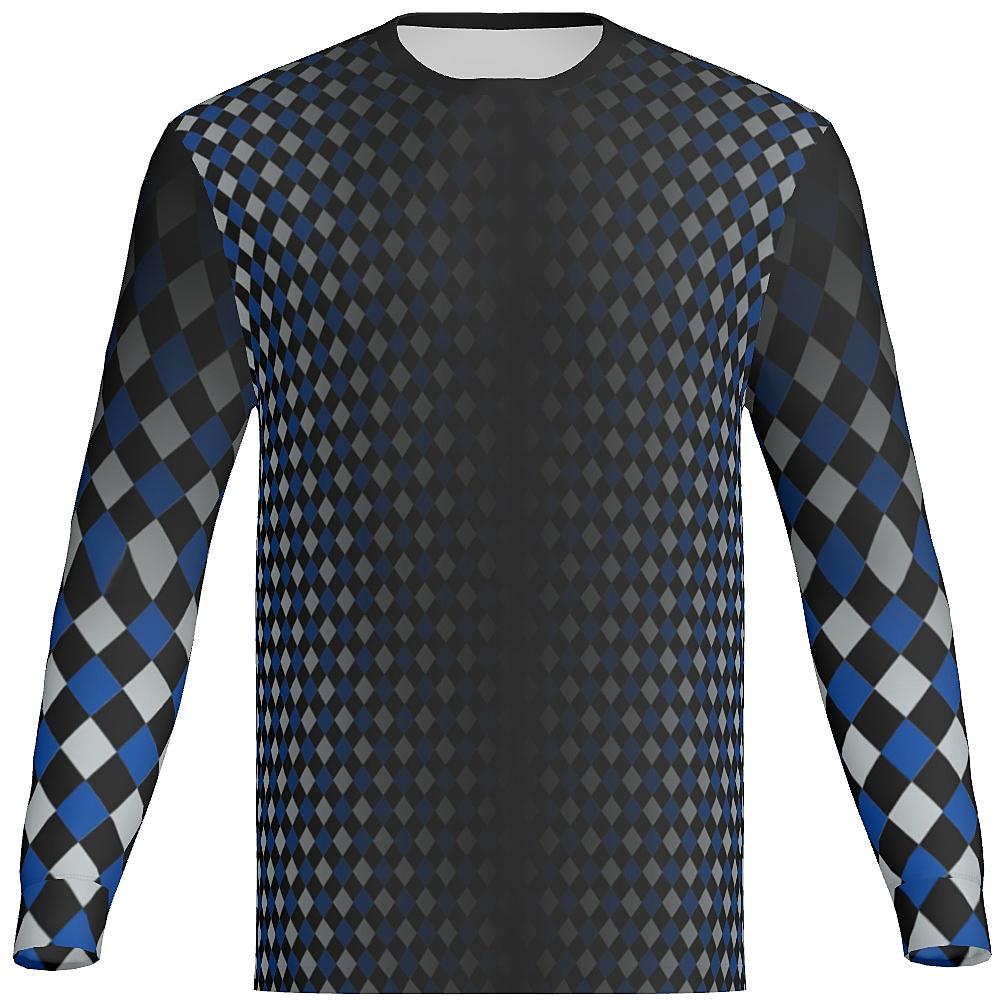 DIAMOND PLATE - MEN'S CREW LS - PR066-The Teehive
