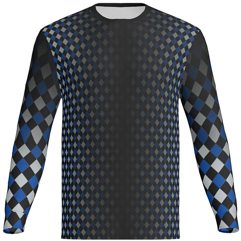 DIAMOND PLATE - MEN'S CREW LS - PR066-The Teehive