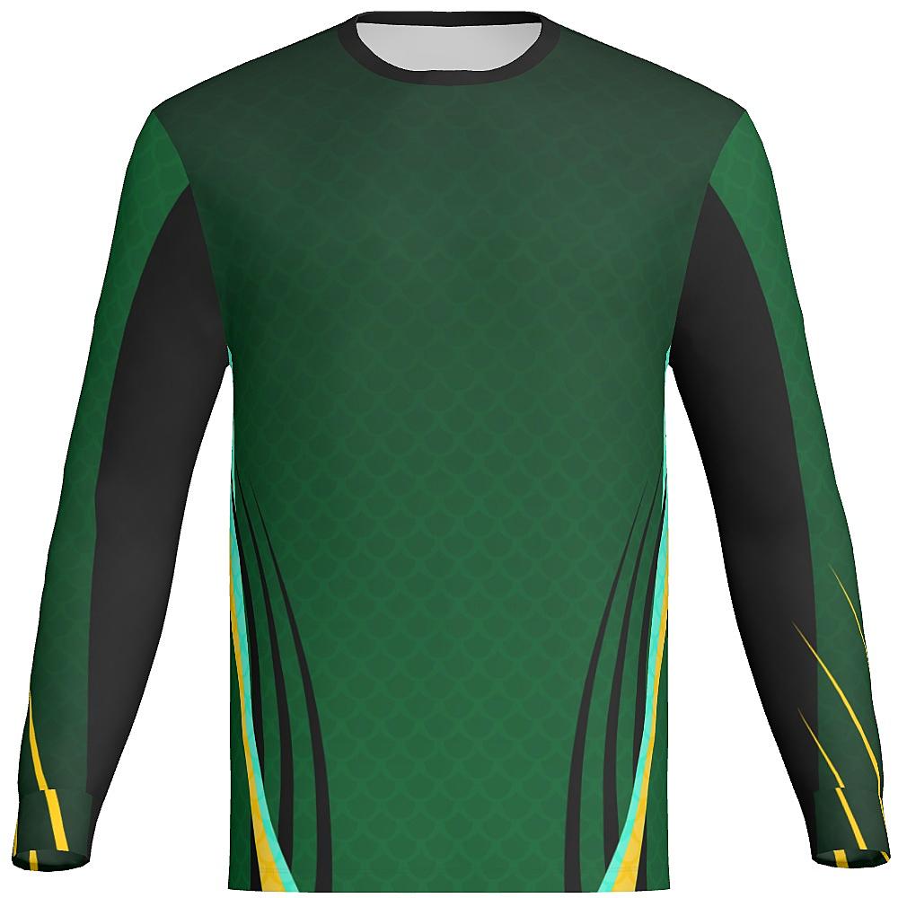 FISHBONE - MEN'S CREW LS - PR066-The Teehive