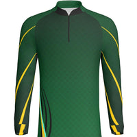 FISHBONE - MEN'S 1/4 ZIP LS - PR108-The Teehive