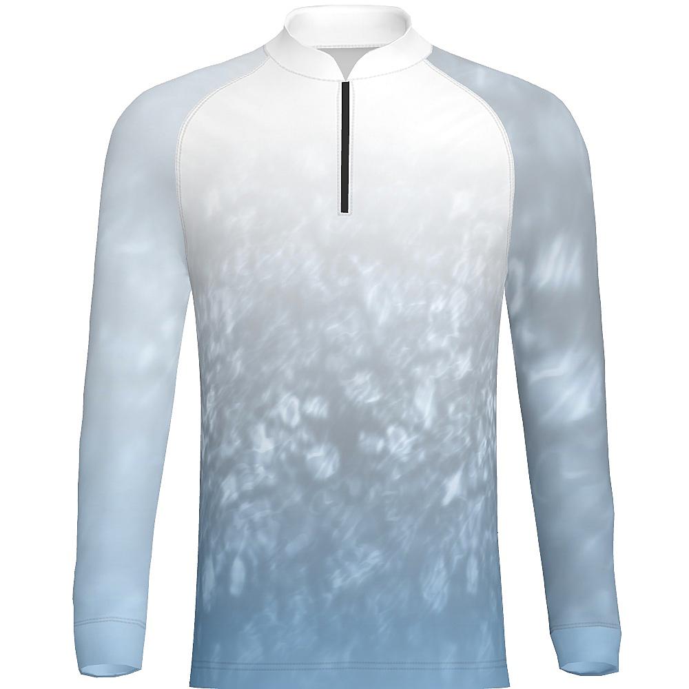 PEBBLE - MEN'S 1/4 ZIP LS - PR108-The Teehive