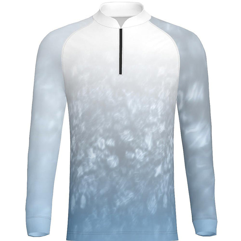 PEBBLE - MEN'S 1/4 ZIP LS - PR108-The Teehive