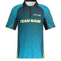 DEX J514 Mens Short Sleeve Zipped Polo-The Teehive