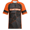 KINETIC J514 Mens Short Sleeve Zipped Polo-The Teehive